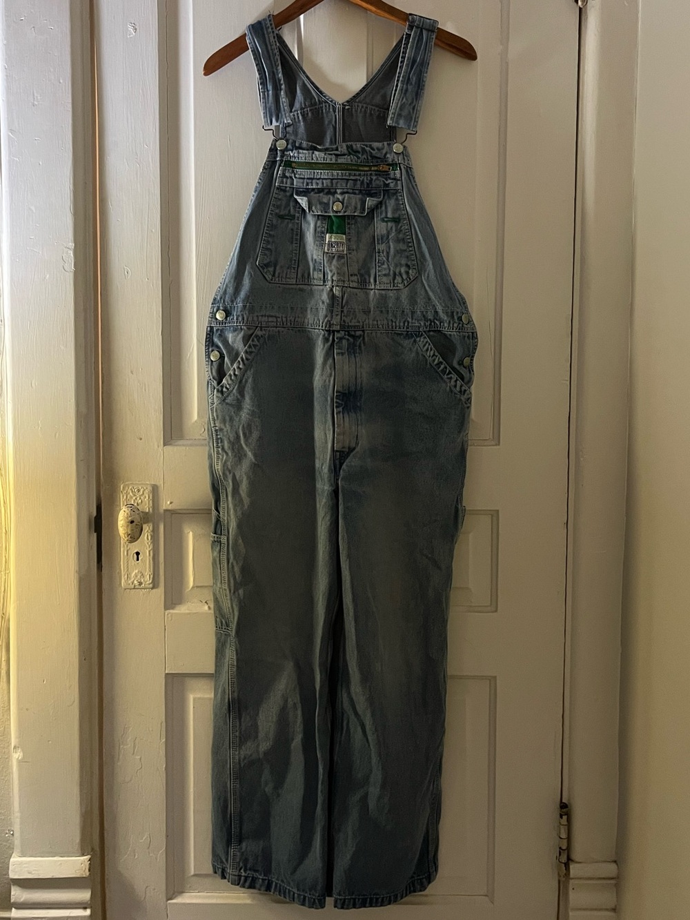 Vintage Light Wash Denim Overalls